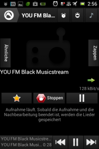 Screenshot: Radio-App im Test: Audials - Radio + Musik Sync - Livestream