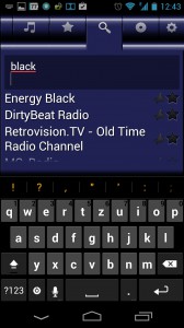 Screenshot: VirtualRadio - Sendersuche